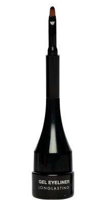 Еyeliner Gel Black Гелевая подводка с встроенной кистью (черная)