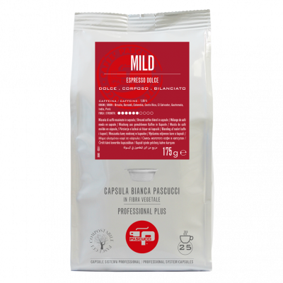 Кофе в капсулах PASCUCCI MILD PROFESSIONAL PLUS 25 шт.
