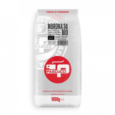 Кофе в зернах PASCUCCI MORORA 34 BIO, 1000 гр. (органический)