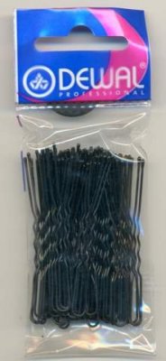 SLT60V-1/60 Шпильки черные, волна 60 мм, 60 шт. в упаковке, на блистере